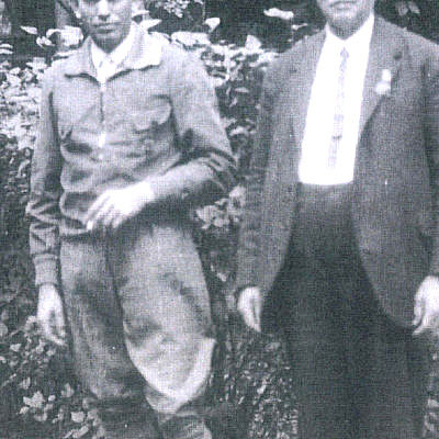 Hannover: Willy Scheinhardt (links) im Jahre 1931 mit Claas de Jonge, damaliger Sekretär der Fabrikarbeiter-Internationale. Archivfoto IG Chemie-Papier-Keramik, Hannover