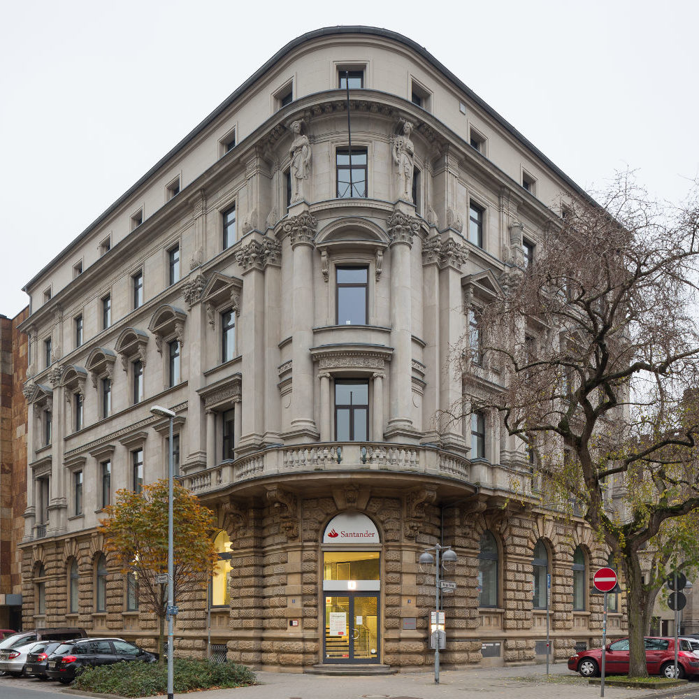 Hannover: Ehemaliges Haus des Fabrikarbeiterverbandes, jetzt Geschäftshaus An der Börse Nr. 3 in Hannover-Mitte, 2014. Foto von Christian A. Schröder (ChristianSchd). Wikimedia Commons