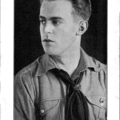 Schon 1930 hauptberuflich als HJ-Gauführer tätig: Der spätere Leiter des Gau Süd-Hannover-Braunschweig, Hartmann Lauterbacher. Ansichtskarte ohne Jahr. Privatbesitz