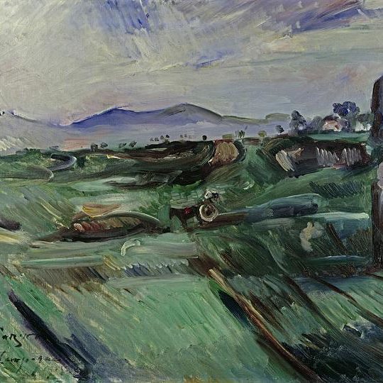 „Römische Campagna“, 1914 von Lovis Corinth gemalt, 1933 vom jüdischen Sammler Curt Glaser zwecks Emigration versteigert. Vor 1945 gelangte es in die Sammlung von Conrad Doebbeke aus Berlin. Dieser verkaufte das Werk - gemeinsam mit mehr als 100 anderen Werken großteils ungeklärter Herkunft - im Jahr 1949 an die Stadt Hannover. Seit 1950 befand sich das Gemälde als Dauerleihgabe der Stadt in der Landesgalerie des Niedersächsischen Landesmuseums Hannover. 2007 wurde es an die Erben des früheren Eigentümers restituiert. Lower Saxony State Museum, catalogue: Q27927940, 635. Wikimedia Commons