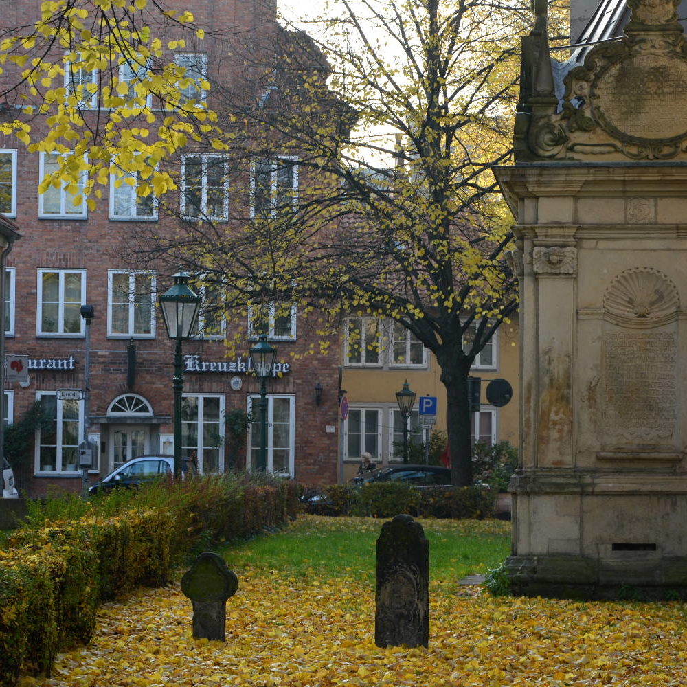 Hannover: Restaurant "Kreuzklappe“ an der Kreuzkirche, 2014. Foto Michael Pechel