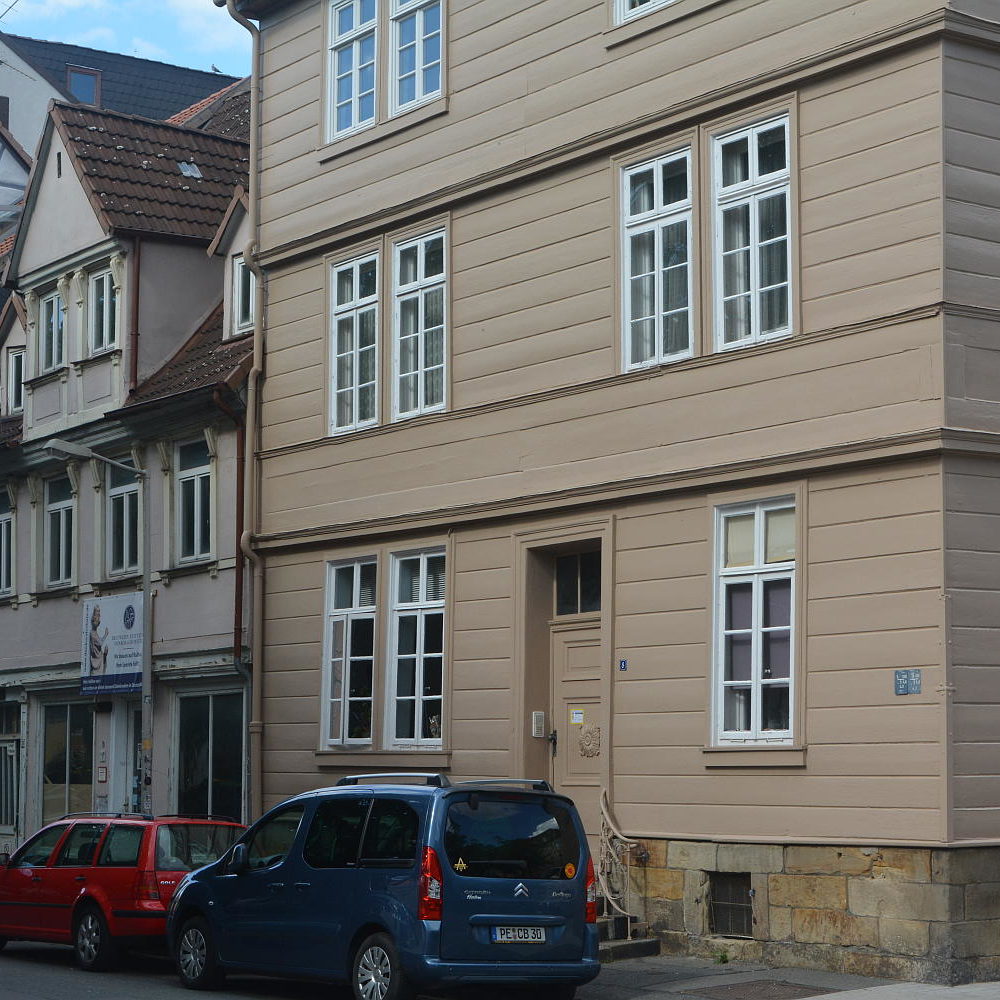 Hannover: Die ehemals geschlossene Fachwerkbebauung der Neustadt wurde im Zweiten Weltkrieg fast vollständig vernichtet. Wenige Reste sind an der Ecke Mittelstraße und Brandstraße erhalten, nahe der Wagenerstraße. Foto Michael Pechel, 2020