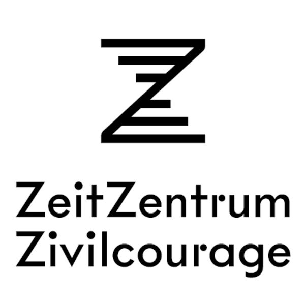 Logo: Wortbildmarke des Zeitzentrum Zivilcourage Hannover, 2021. Landeshauptstadt Hannover, ZeitZentrum Zivilcourage