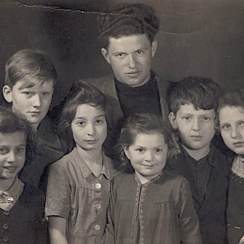 Jehuda Merin (geb. 1925) unterrichtete in der Ohestraße jüdische Kinder in Hebräisch. Er war Mitbegründer des Kibbuz in Hannover-Ahlem und emigrierte im Dezember 1947 nach Palästina. Gedenkstätte Ahlem | Sammlung Jehuda Merin